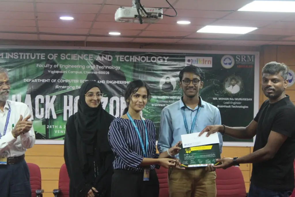 PROUD MOMENT FOR SRMIST VADAPALANI CAMPUS